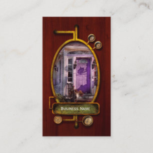 House - Porch - Cranford, NJ - Lovely in Lavender Business Card