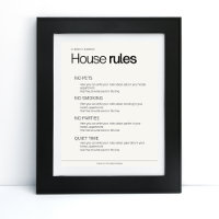 House rules  hostel bed & breakfast info