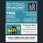 House Sold, Realtor, Estate Agent Advertising Flyer<br><div class="desc">House Sold,  Realtor,  Estate Agent Advertising Flyers By The Business Card Store.</div>