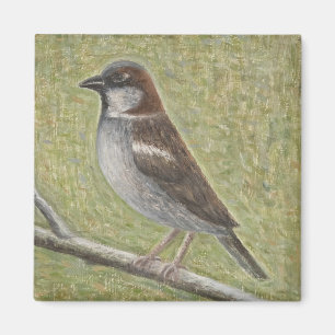 House Sparrow 2008 Magnet