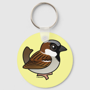 House Sparrow Key Ring