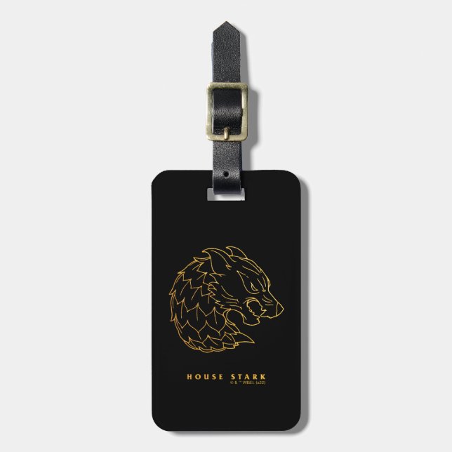 House Stark Icon Luggage Tag (Front Vertical)