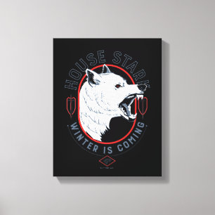 House Stark - Winter Is Coming Canvas Print