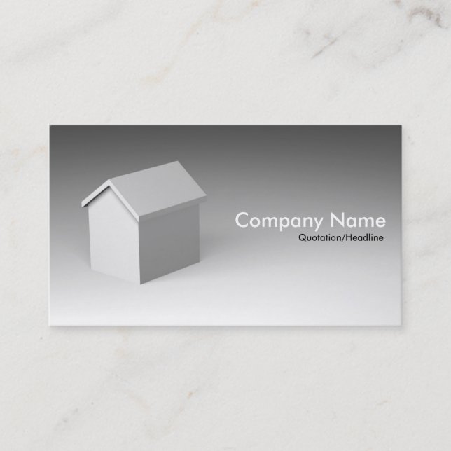 House Style Business Card (Front)