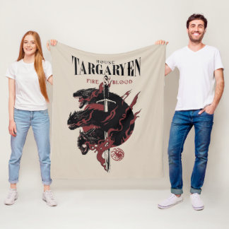 House Targaryen - Fire & Blood Fleece Blanket