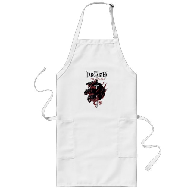 House Targaryen - Fire & Blood Long Apron (Front)