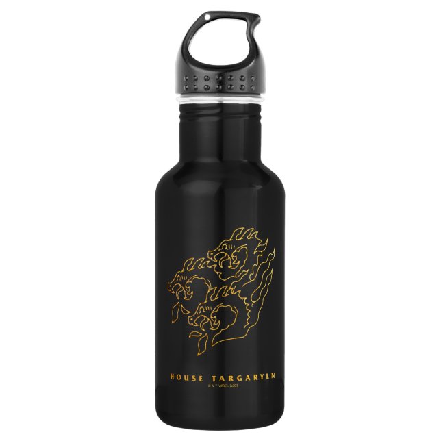 House Targaryen Icon 532 Ml Water Bottle (Front)