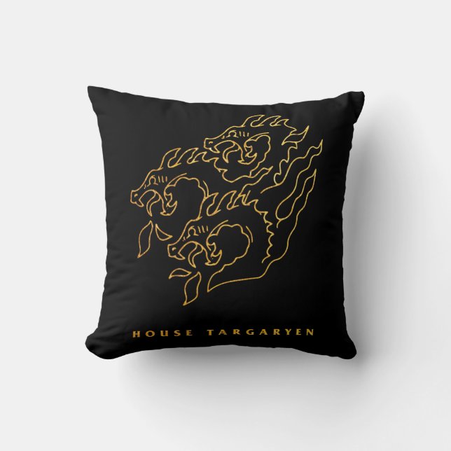 House Targaryen Icon Cushion (Front)