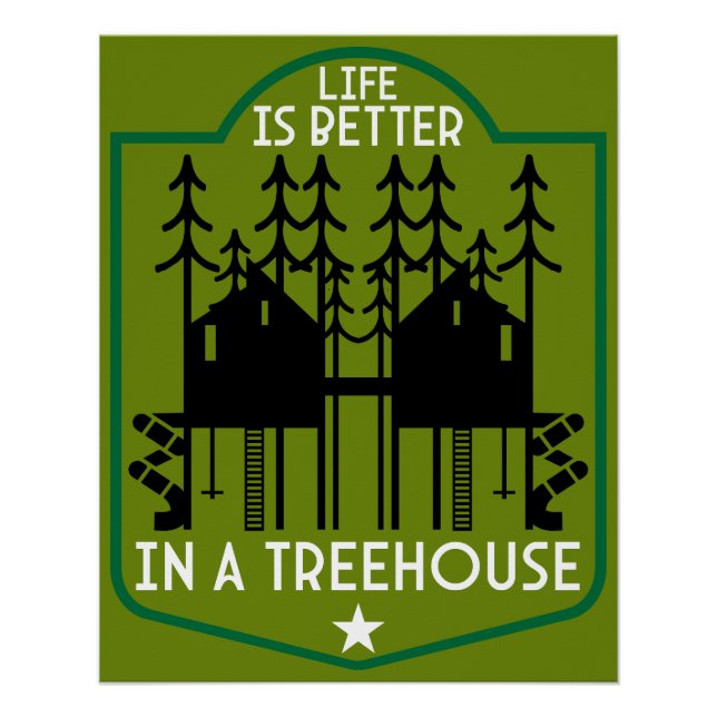 House Treehouse Poster (Front)