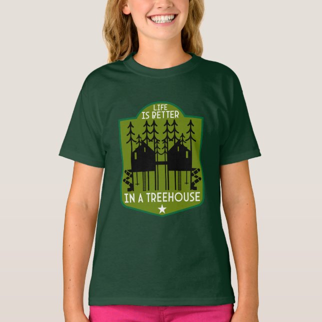 House Treehouse T-Shirt (Front)