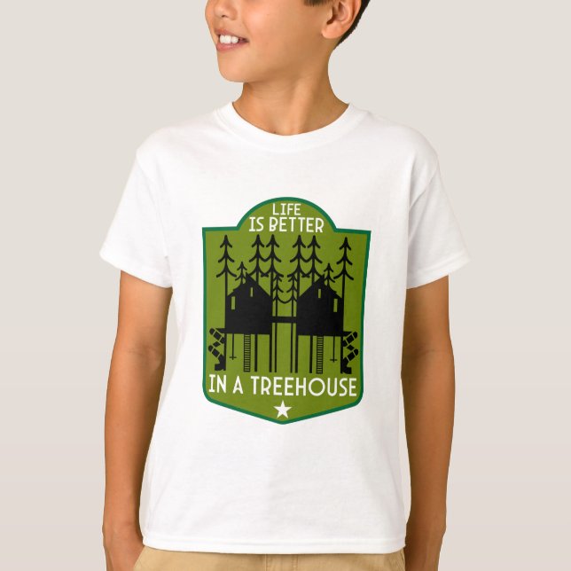 House Treehouse T-Shirt (Front)
