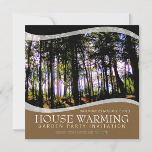 House Warming Garden Party Invitation