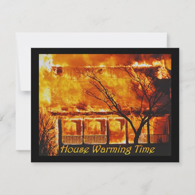 House Warming Time Invitation (Front)