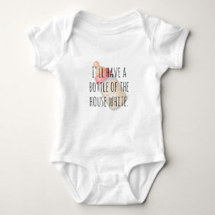 House White, Baby Style — Milk With a Twist Baby Bodysuit