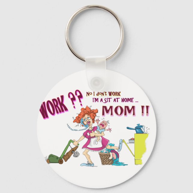 House Wife Key Ring (Front)