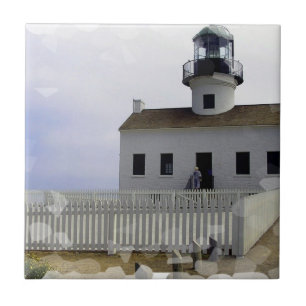 House with Lighthouse Tile
