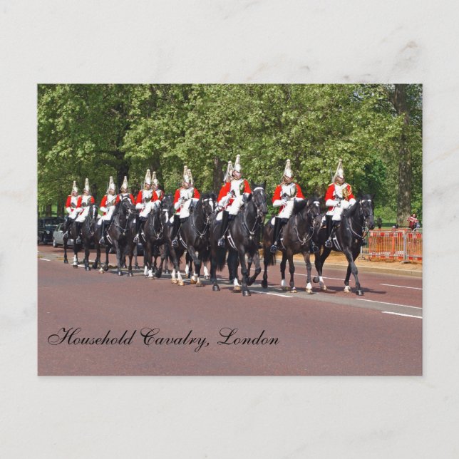 Household Cavalry Postcard (Front)