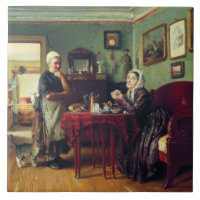 Household Conversation (by Konstantin Makovsky)