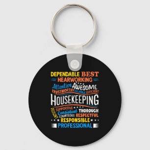 Housekeeng Appreciation Environmental Services Wee Key Ring