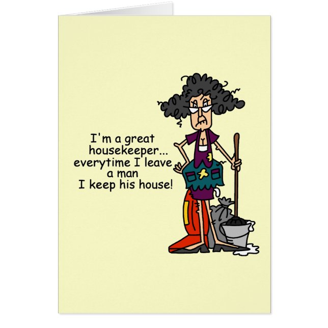 Housekeeper Humour (Front)