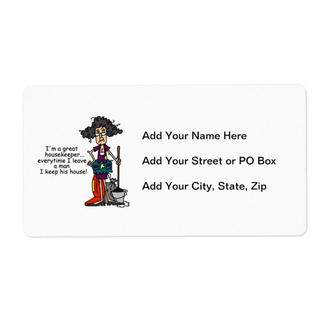 Housekeeper Humour (Front)