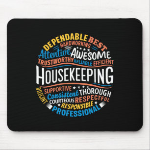 Housekeeping Appreciation Gifts Environmental Serv Mouse Pad