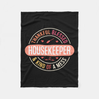 Housekeeping Appreciation Week Environmental Servi Fleece Blanket