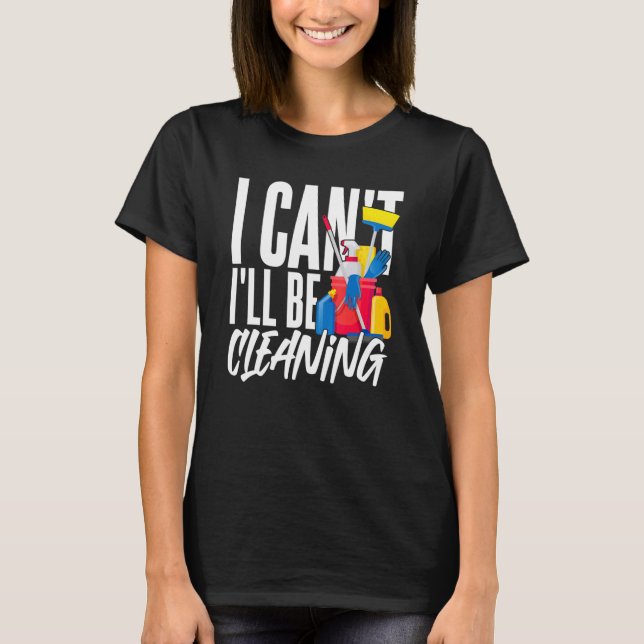 Housekeeping Cleaning T-Shirt (Front)