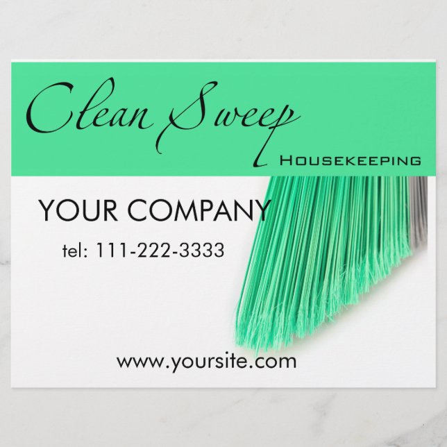Housekeeping Flyer (Front)