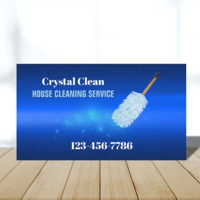  Housekeeping Housekeeper  Maid Service Cleaner Business Card (Housekeeping Housekeeper Maid Service Cleaner Business Card)