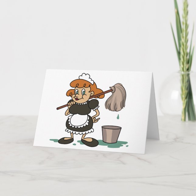 Housekeeping Maid Card (Front)