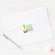 Houseplant Appreciation Day Cute Potted Flower 