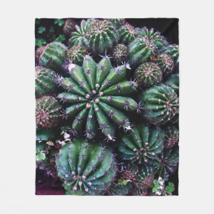Houseplant Cactus: Nursery Beautiful Design Fleece Blanket