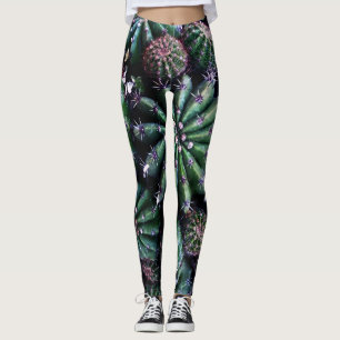 Houseplant Cactus: Nursery Beautiful Design Leggings