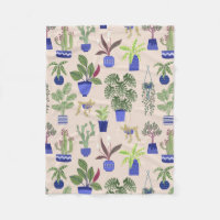 Houseplant Cactus Succulent Pattern