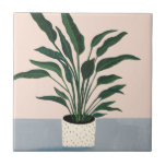 Houseplant Tile<br><div class="desc">Houseplant IV by Victoria Borges. Features a potted houseplant against a neutral background.</div>
