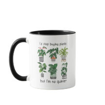 Houseplants Mug for Plant Mum or Plant Dad