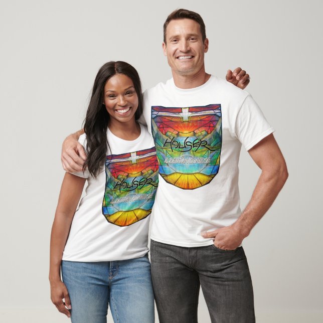 HOUSER - LIGHT UNISEX T-SHIRT (CREST FRONT) (Unisex)