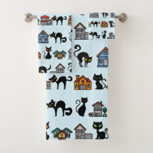 houses and cats