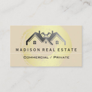Houses and Properties Business Card