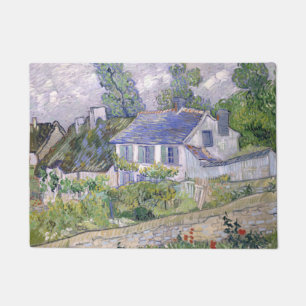 Houses at Auvers Vincent van Gogh Doormat