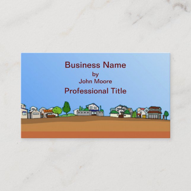 Houses Business Card (Front)
