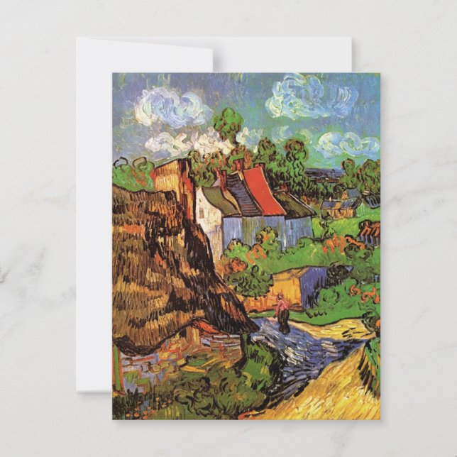 Houses in Auvers by Vincent van Gogh (Front)