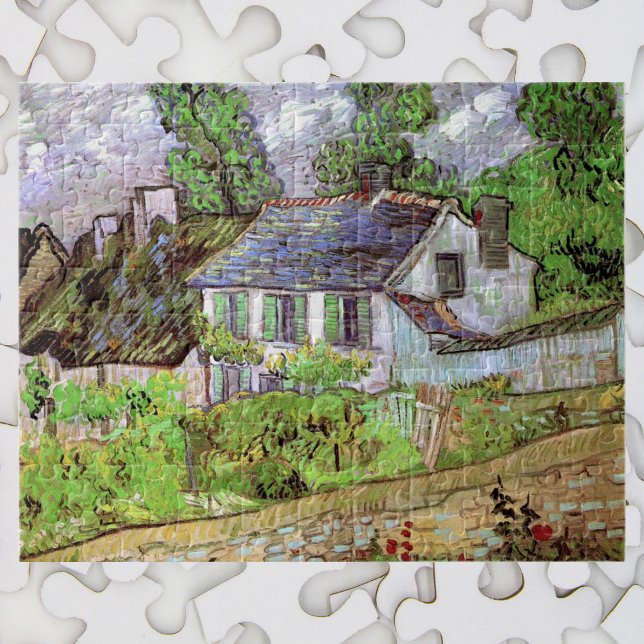 Houses in Auvers by Vincent van Gogh Jigsaw Puzzle (Creator Uploaded)
