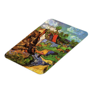 Houses in Auvers Magnet