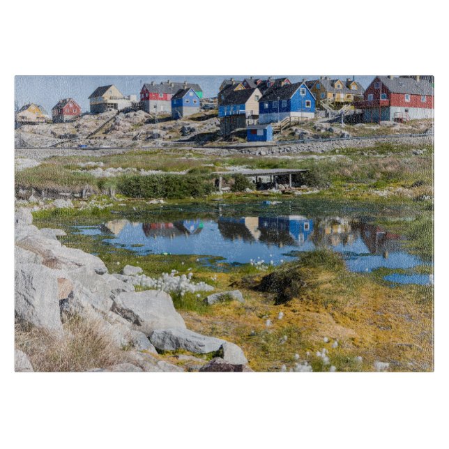 Houses in Greenland Cutting Board (Front)