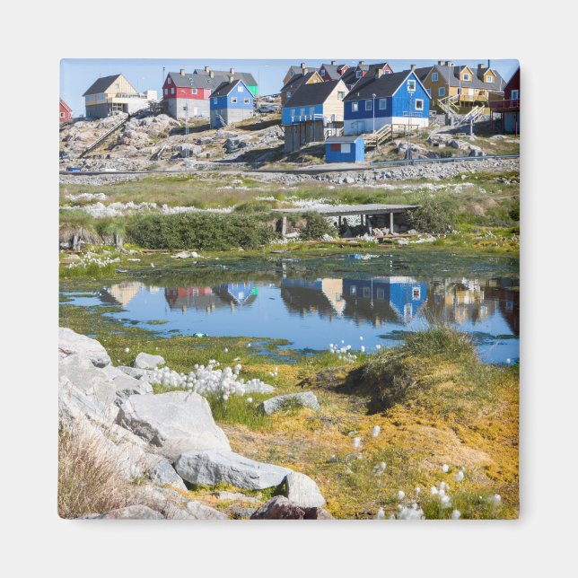 Houses in Greenland Magnet (Front)