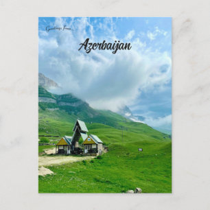 Houses in Laza Qusar Azerbaijan Postcard
