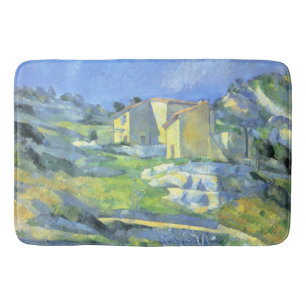 Houses in Provence Paul Cezanne Bath Mat