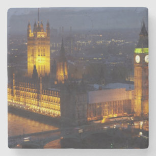 Houses of Parliament, Big Ben, Westminster Stone Coaster